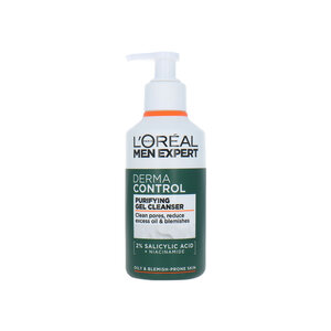 L'Oréal Men Expert Derma Control Purifying Gel Cleanser - 260 ml (Voor vette & onzuivere huid) Men Expert Derma Control Purifying Gel Cleanser - 260 ml (Voor vette & onzuivere huid)