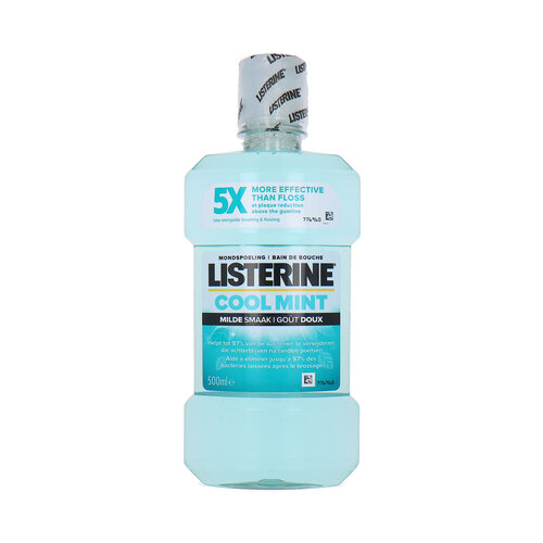 Listerine Cool Mint Moutwash Milde Taste - 500 ml Listerine Cool Mint Moutwash Milde Taste - 500 ml