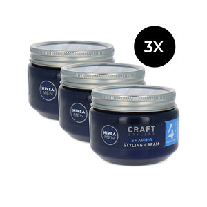 Nivea Men Styling Cream - 3 x 150 ml Men Styling Cream - 3 x 150 ml