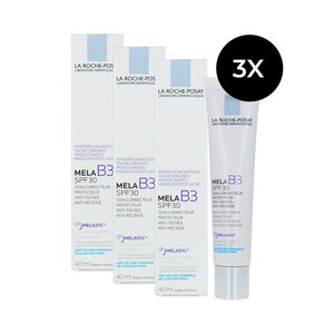 La Roche-Posay Mela B3 SPF 30 Anti-Dark Spots Cream - 3 x 40 ml Mela B3 SPF 30 Anti-Dark Spots Cream - 3 x 40 ml