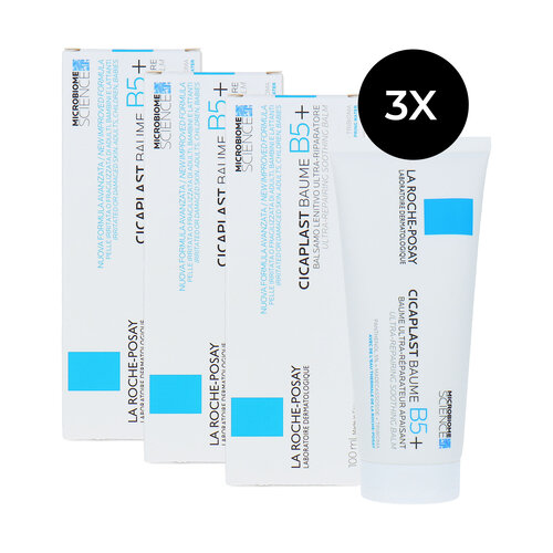 La Roche-Posay Cicaplast Baume B5+ Repair Balm - 3 x 100 ml La Roche-Posay Cicaplast Baume B5+ Repair Balm - 3 x 100 ml