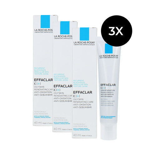 La Roche-Posay Effaclar K(+) Oily Skin Renovating Care - 40 ml (Voor vette & onzuivere huid) La Roche-Posay Effaclar K(+) Oily Skin Renovating Care - 40 ml (Voor vette & onzuivere huid)