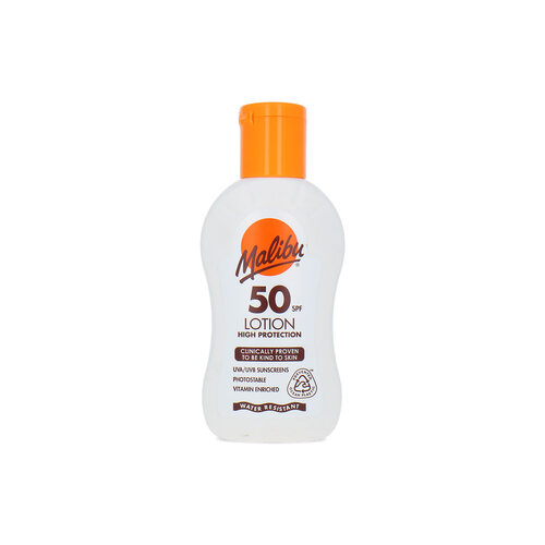 Malibu SPF 50 Zonnebrand Lotion - 100 ml Malibu SPF 50 Zonnebrand Lotion - 100 ml