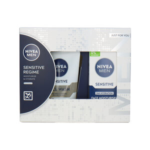 Nivea Men Sensitive Regime cadeauset - 175 ml Men Sensitive Regime cadeauset - 175 ml