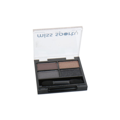 Miss Sporty Studio Color Quattro Oogschaduw Palette - 414 100% Smokey Miss Sporty Studio Color Quattro Oogschaduw Palette - 414 100% Smokey