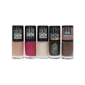 Color Show Nailpolish Set 1A - 5 x 7 ml