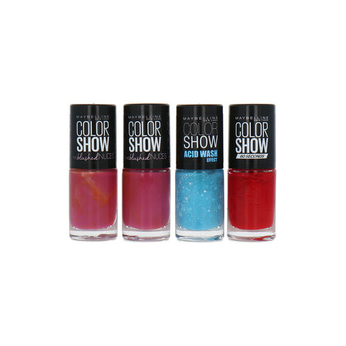 Maybelline Color Show Nailpolish Set 1E - 4 x 7 ml