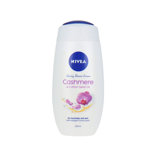 Nivea Caring Shower Cream Cashmere & Cotton Seed Oil - 250 ml Nivea Caring Shower Cream Cashmere & Cotton Seed Oil - 250 ml