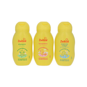 Shampoo-Washgel-Bodylotion - 3 x 75 ml