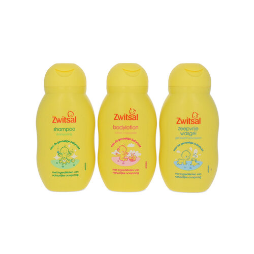 Zwitsal Shampoo-Washgel-Bodylotion - 3 x 75 ml Zwitsal Shampoo-Washgel-Bodylotion - 3 x 75 ml