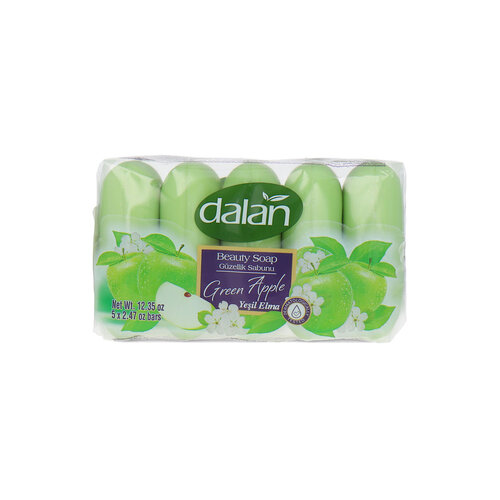Dalan d'Olive Beauty Soap Green Apple - 5 x 70 gr Dalan d'Olive Beauty Soap Green Apple - 5 x 70 gr