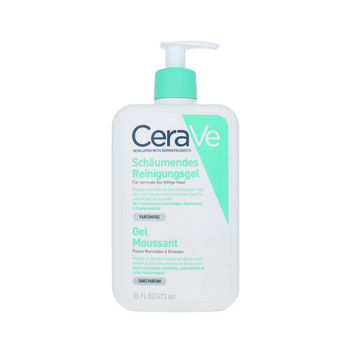 Cerave Foaming Gel - 473 ml (parfumvrij) Cerave Foaming Gel - 473 ml (parfumvrij)