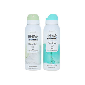 Therme Deodorant Spray Sensitive-Extra Dry - 2 x 125 ml Deodorant Spray Sensitive-Extra Dry - 2 x 125 ml