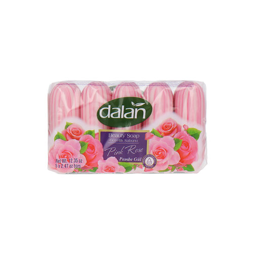 Dalan d'Olive Beauty Soap Pink Rose - 5 x 70 gr Dalan d'Olive Beauty Soap Pink Rose - 5 x 70 gr
