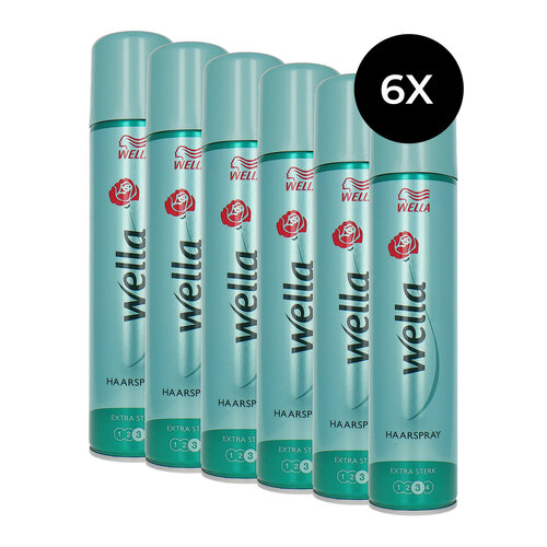 Wella Hairspray Extra Strong - 3 - 6 x 250 ml Wella Hairspray Extra Strong - 3 - 6 x 250 ml