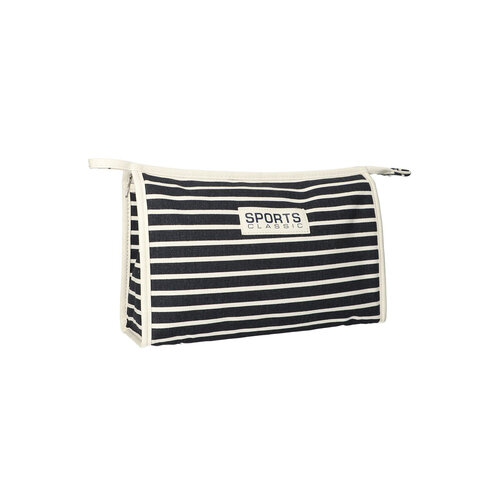 Blisso Toiletry bag Stripe Blue Sports Classic 30x20cm Blisso Toiletry bag Stripe Blue Sports Classic 30x20cm