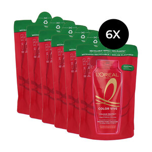 L'Oréal Color Vive Colour Protect Shampoo Refill - 6 x 250 ml Color Vive Colour Protect Shampoo Refill - 6 x 250 ml