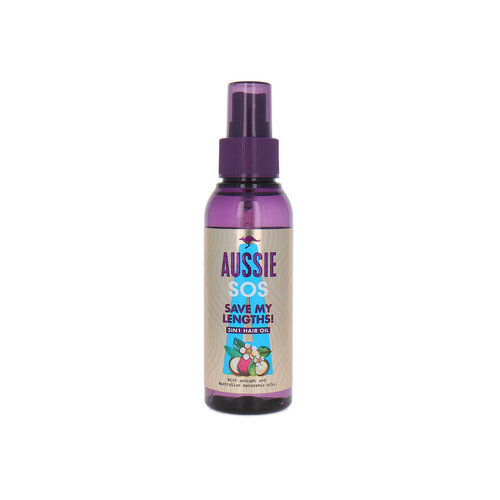 Aussie SOS Save My Lenghts 3in1 Hair Oil - 100 ml Aussie SOS Save My Lenghts 3in1 Hair Oil - 100 ml