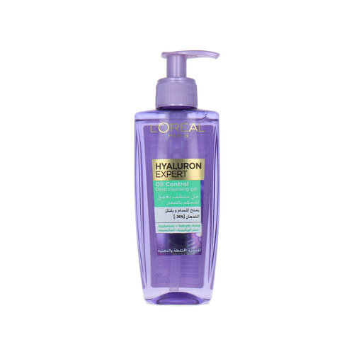 L'Oréal Hyalurion Expert Oil Control Deep Cleansing Gel - 200 ml L'Oréal Hyalurion Expert Oil Control Deep Cleansing Gel - 200 ml