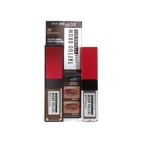 Maybelline Tattoo Brow Styling Gel - 257 Medium Brown