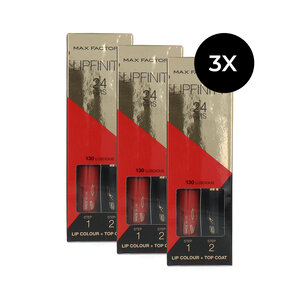 Lipfinity 24HRS Lip Colour - 130 Luscious (Set van 3)