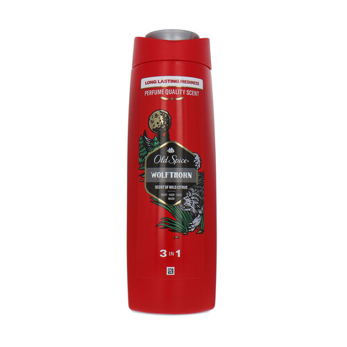 Old Spice 3in1 Body-Hair-Face Wash Wolfthorn - 400 ml Old Spice 3in1 Body-Hair-Face Wash Wolfthorn - 400 ml