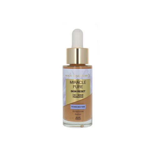 Max Factor Miracle Pure Skin Reset 2in1 Serum Foundation - 80-85 Medium Max Factor Miracle Pure Skin Reset 2in1 Serum Foundation - 80-85 Medium