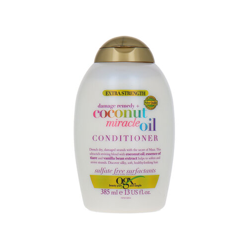 OGX Damage Remedy + Coconut Miracle Oil Conditioner - 385 ml OGX Damage Remedy + Coconut Miracle Oil Conditioner - 385 ml