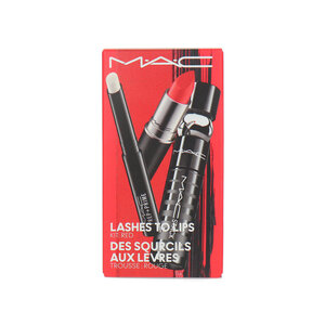 MAC Cosmetics Lashes To Lips Cadeauset - Kit Red