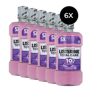 Listerine Total Care Mouthwash - 6 x 500 ml