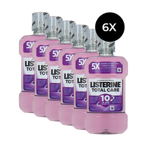 Listerine Total Care Mouthwash - 6 x 250 ml