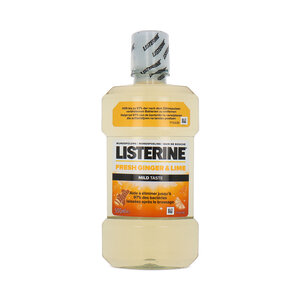 Listerine Fresh Ginger & Lime Mouthwash - 500 ml