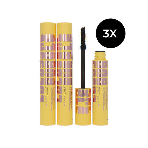 Maybelline Colossal Bubble Mascara - Black (Set van 3) Maybelline Colossal Bubble Mascara - Black (Set van 3)