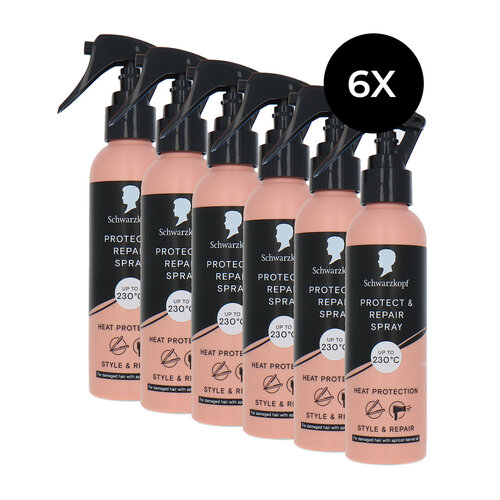 Schwarzkopf Protect & Repair Spray - 6 x 150 ml Schwarzkopf Protect & Repair Spray - 6 x 150 ml