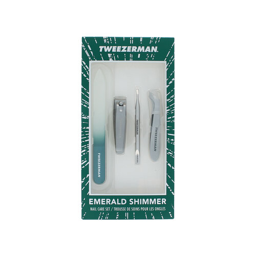 Tweezerman Emerals Shimmer Nail Care Set Tweezerman Emerals Shimmer Nail Care Set
