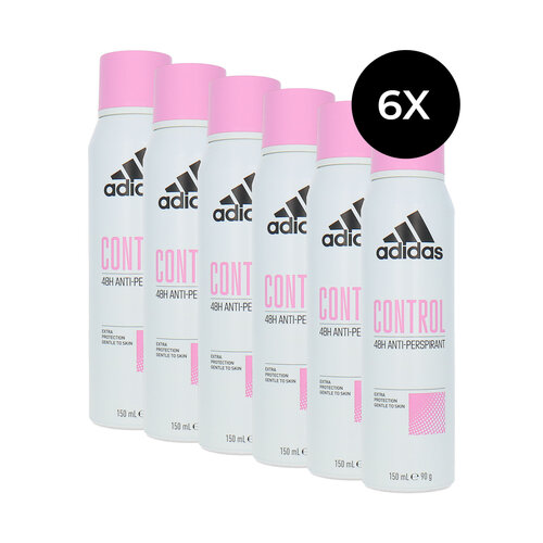Adidas Control Deodorant Spray - 6 x 150 ml Adidas Control Deodorant Spray - 6 x 150 ml