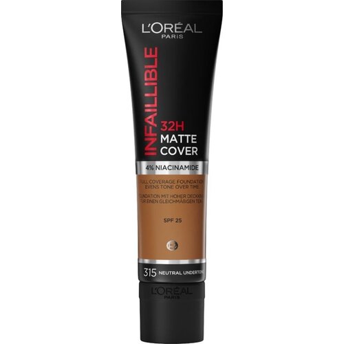 L'Oréal Infaillible 32H Matte Cover Foundation - 315 - 30ml