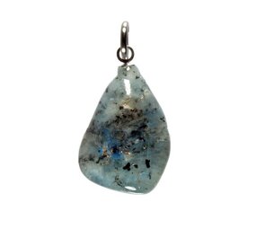 Afghaniet in calciet hanger Afghaniet in calciet hanger