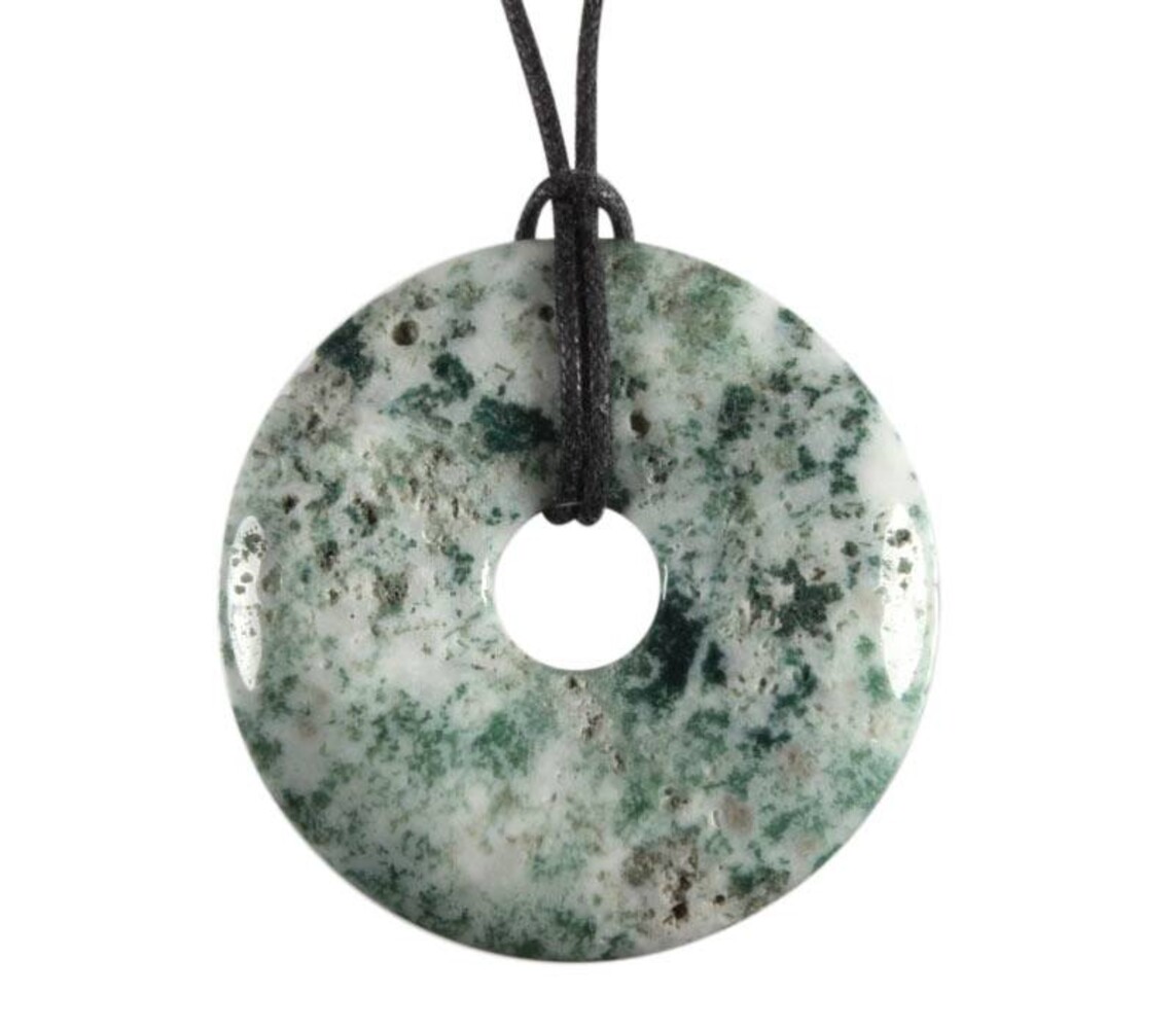 Agaat (boom) hanger donut 4 cm