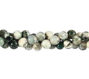 Agaat (boom) kralen rond 8 mm (streng van 40 cm) Agaat (boom) kralen rond 8 mm (streng van 40 cm)