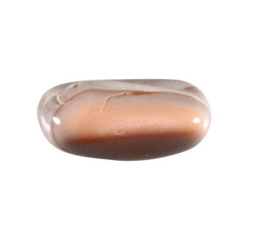 Agaat (Botswana) roze steen getrommeld 5 - 10 gram Agaat (Botswana) roze steen getrommeld 5 - 10 gram