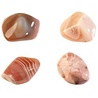 Agaat (Botswana) roze steen getrommeld | middel (M) Agaat (Botswana) roze steen getrommeld | middel (M)