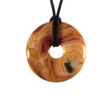 Agaat (kant) hanger donut 3 cm