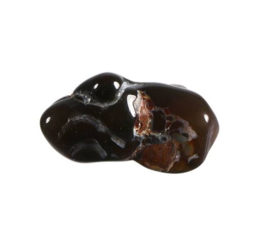 Agaat (vuur) steen getrommeld 2 - 5 gram Agaat (vuur) steen getrommeld 2 - 5 gram
