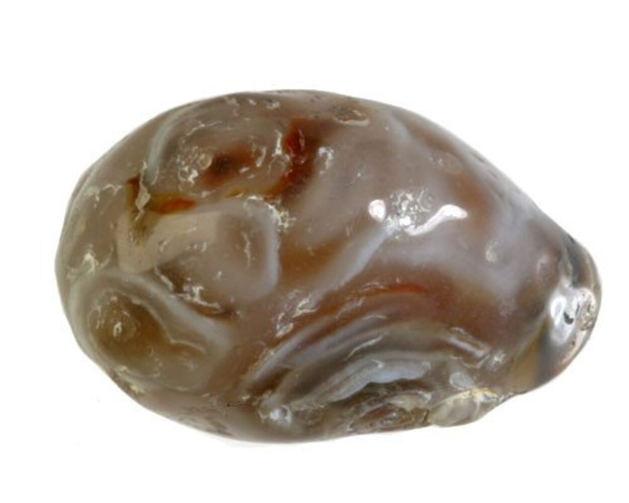 Agaat (water) steen getrommeld 30 - 50 gram Agaat (water) steen getrommeld 30 - 50 gram