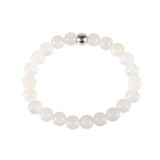 Agaat (wit) armband 20 cm | 8 mm kralen Agaat (wit) armband 20 cm | 8 mm kralen