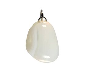 Agaat (wit) hanger Agaat (wit) hanger