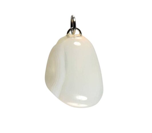 Agaat (wit) hanger Agaat (wit) hanger