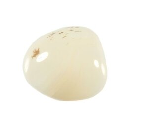 Agaat (wit) steen getrommeld 5 - 10 gram Agaat (wit) steen getrommeld 5 - 10 gram