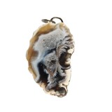 Agaat geode hanger